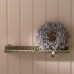 Rustic Rattan With Love Decoration Shelf 60 cm